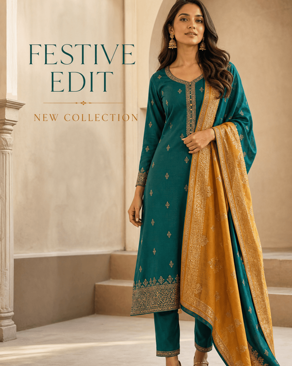 Festive edit campaign for a Women’s boutique